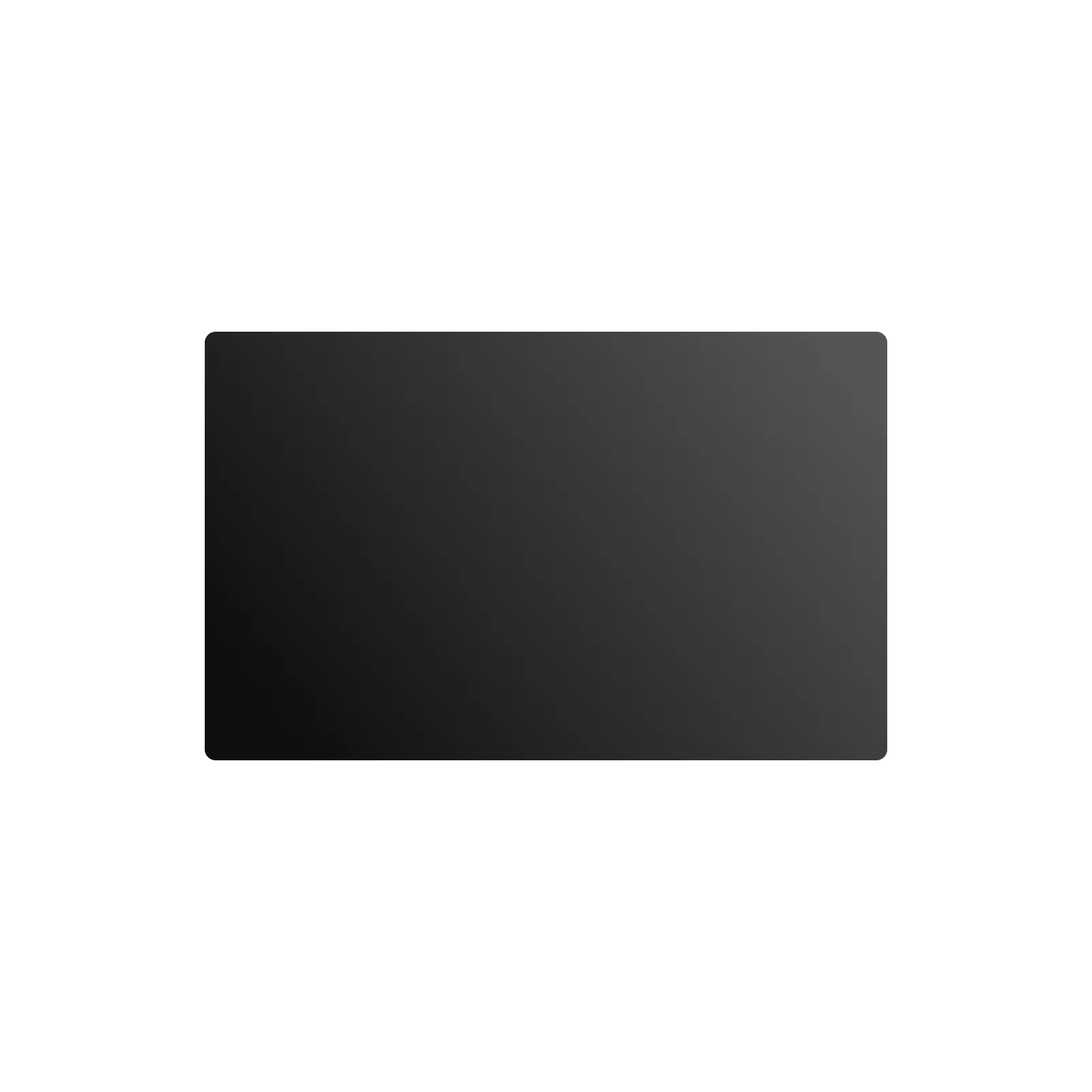 0.76 mm Black Aluminum Business Cards (15 pcs)