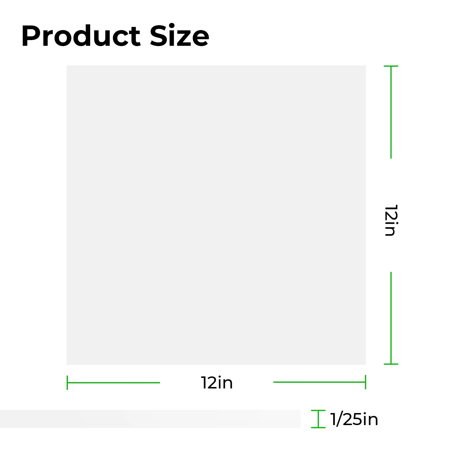 1mm Clear Transparent Glossy Acrylic Sheet (10pcs) - Image 3