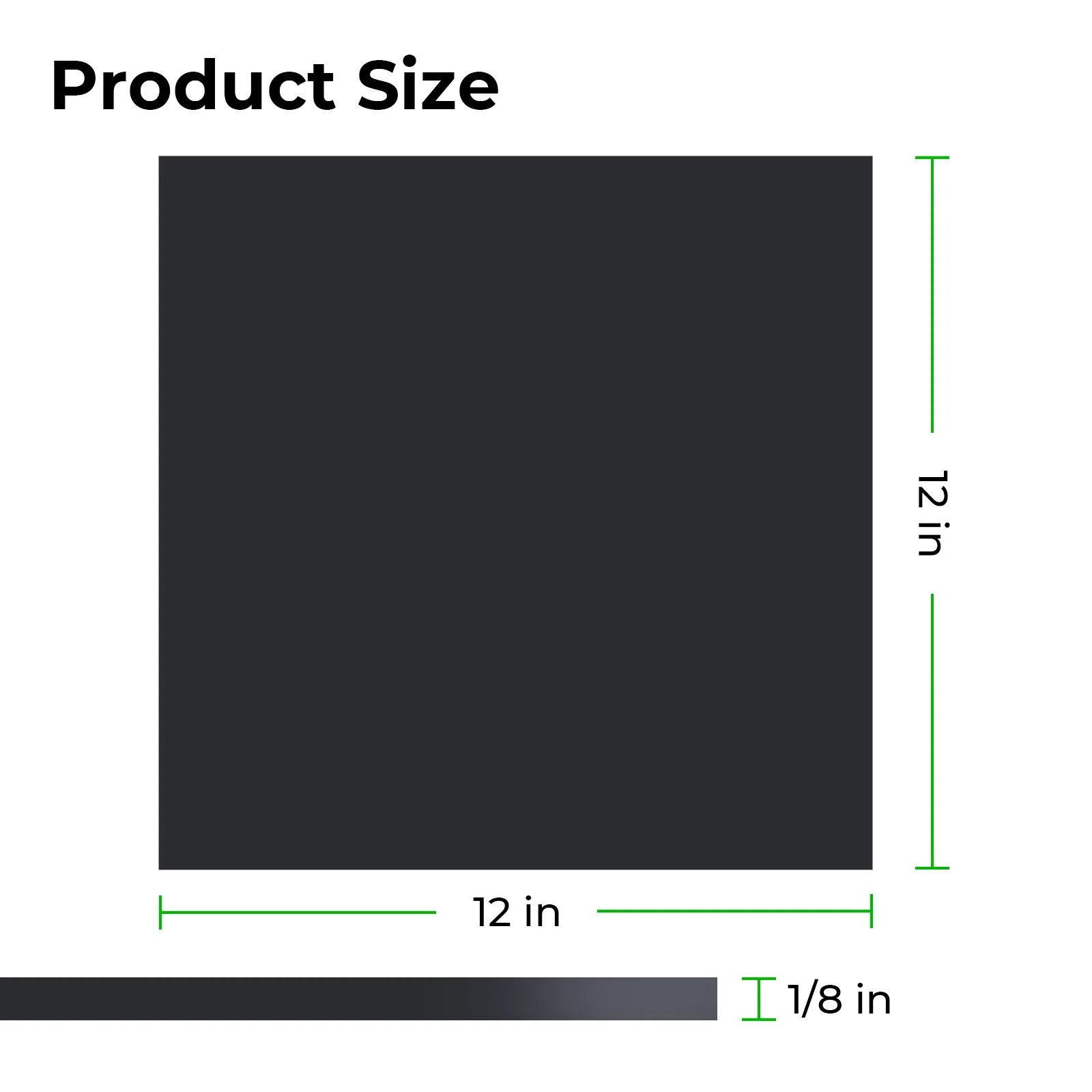3mm Black Translucent Glossy Acrylic Sheet (3pcs) - Image 2
