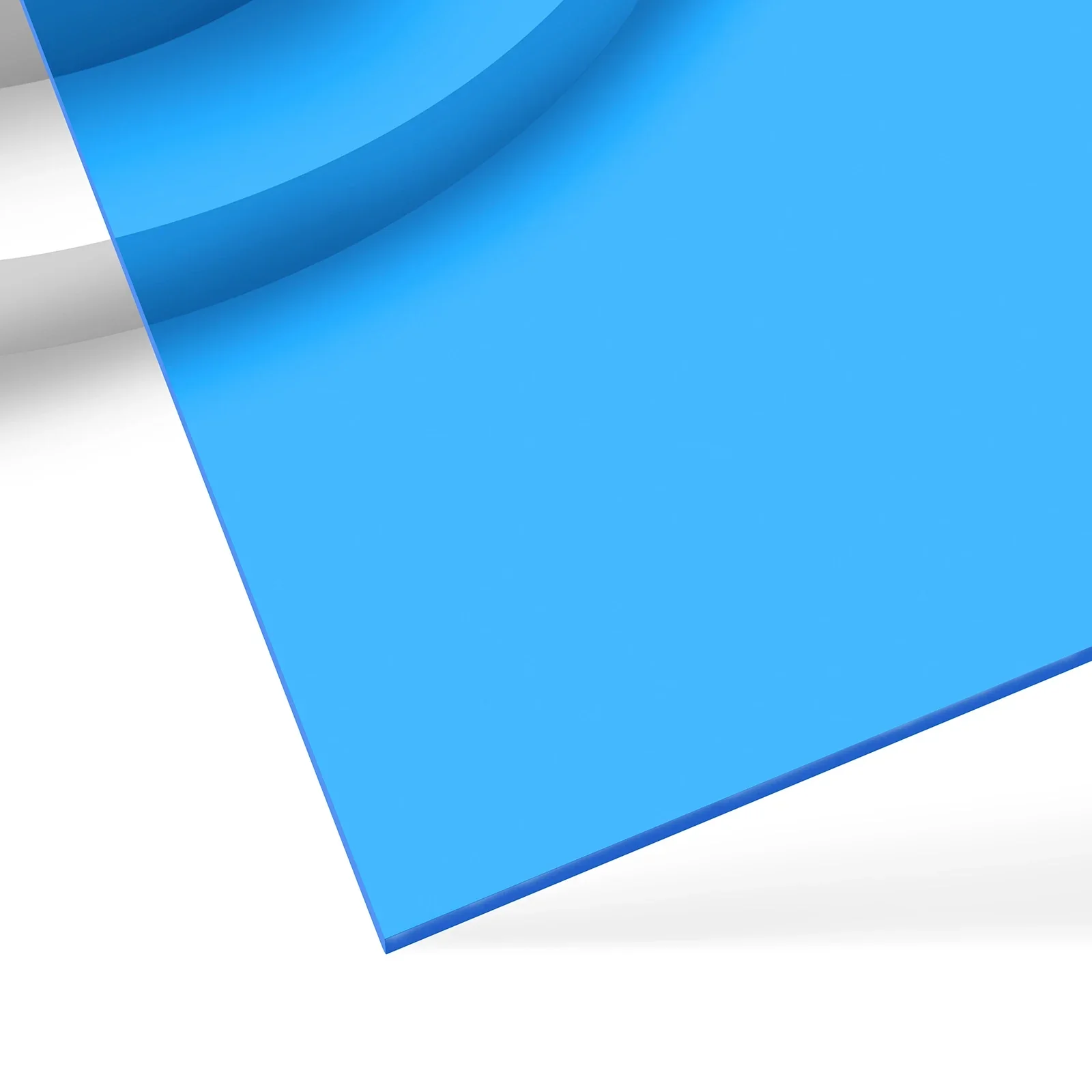 3mm Cobalt Blue Translucent Glossy Acrylic Sheet (3pcs)