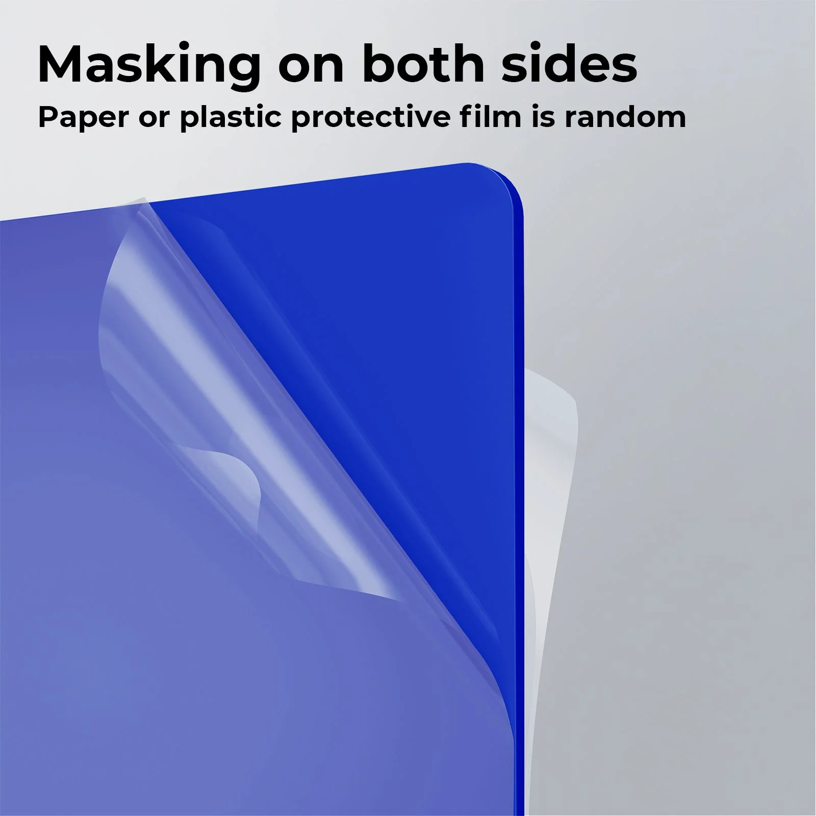 3mm Deep Blue Opaque Glossy Acrylic Sheet (3pcs) - Image 5