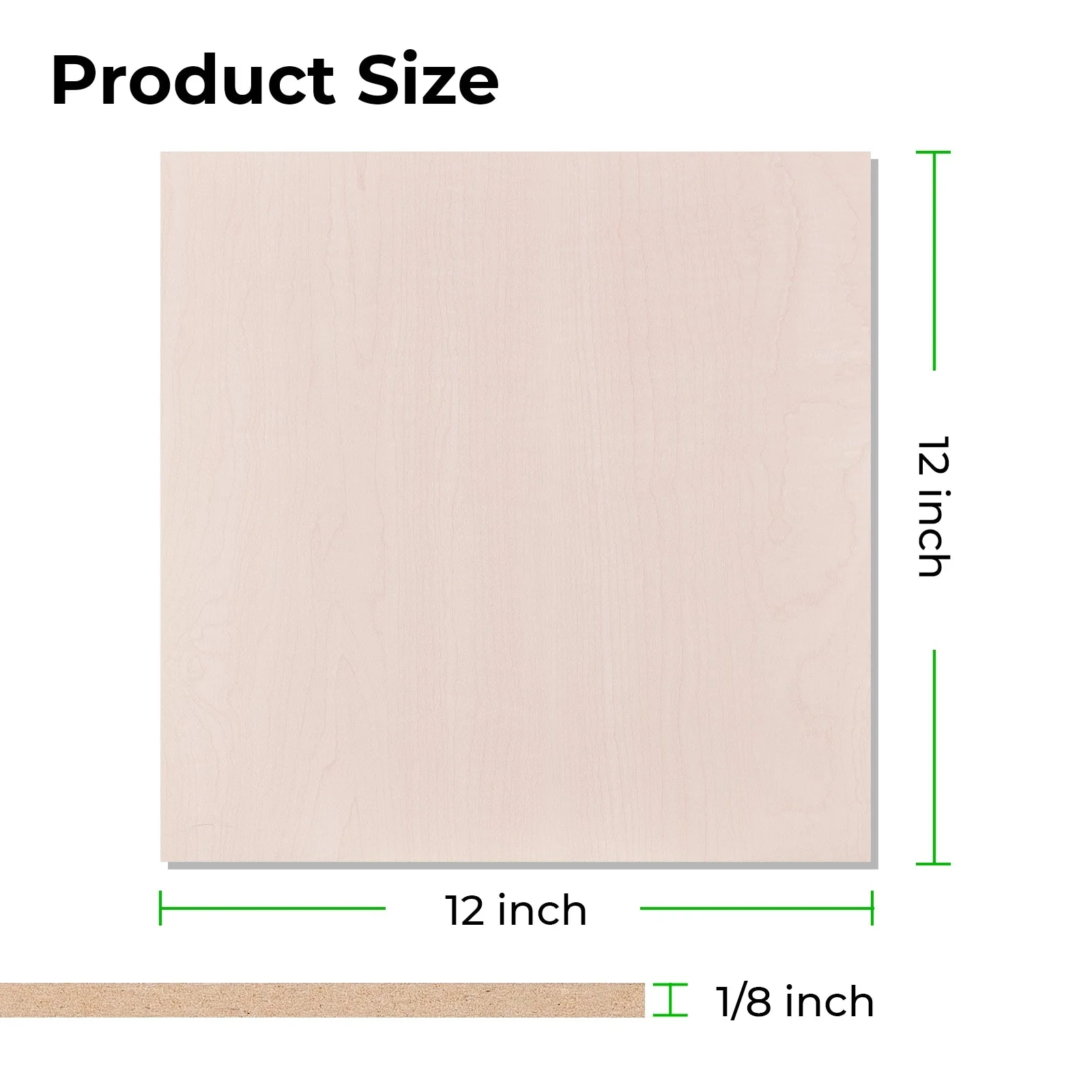 3mm Faux Maple MDF Board (10pcs) - Image 3