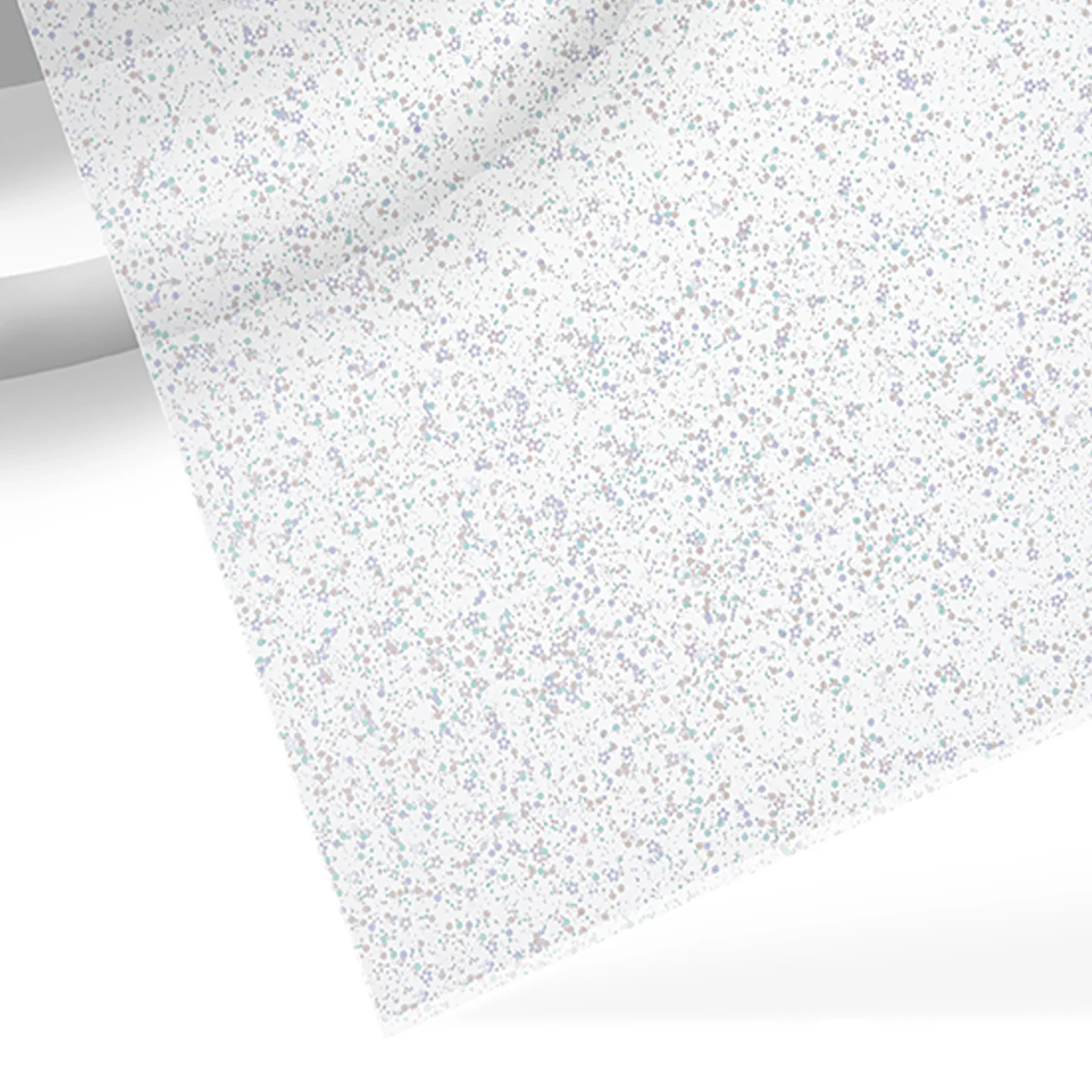 3mm Flowers Purple Green Glitter Dots Acrylic Sheet (3pcs) - Image 3