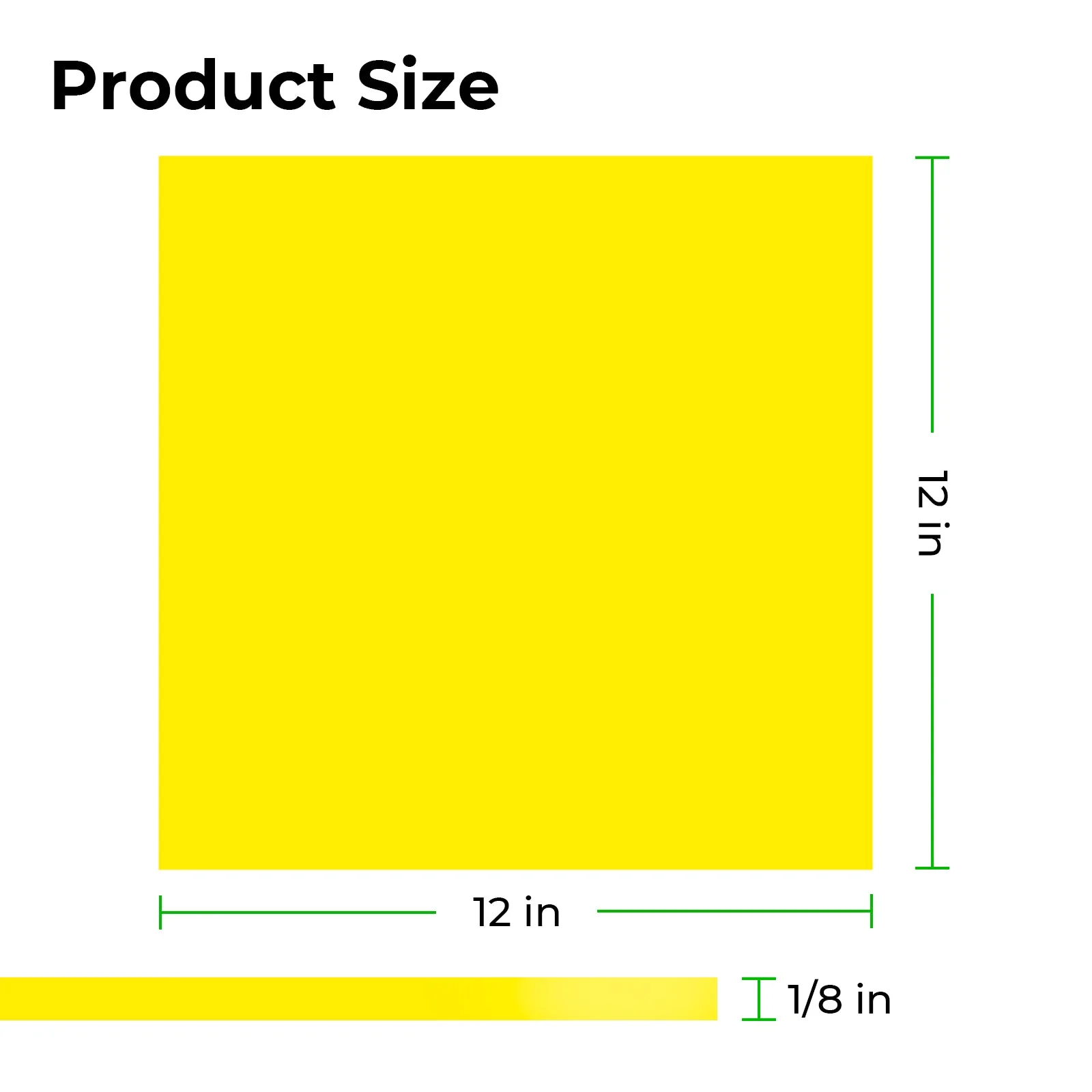 3mm Fluorescent Yellow Translucent Glossy Acrylic Sheet for Diode Laser Cutting (3pcs) - Image 2