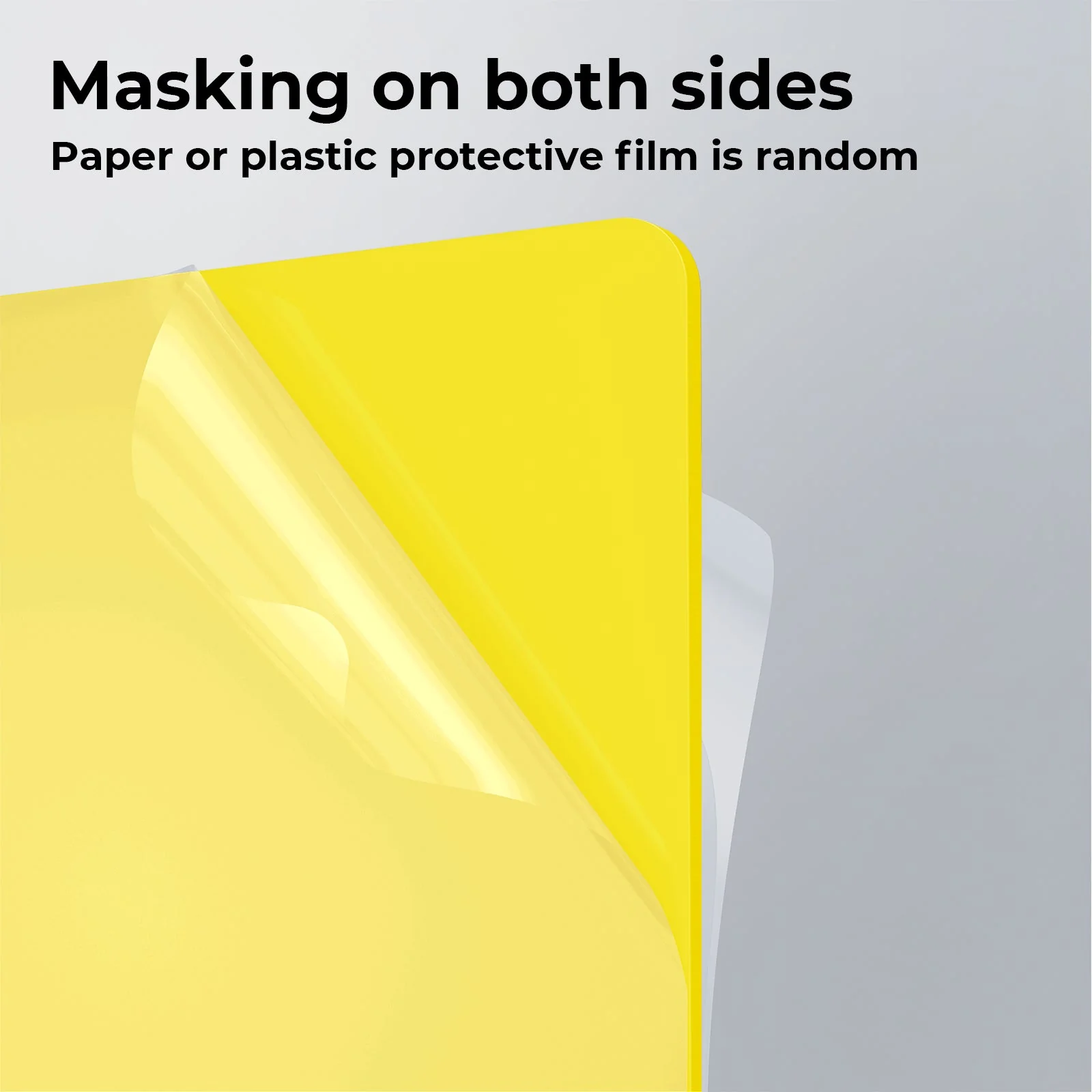 3mm Fluorescent Yellow Translucent Glossy Acrylic Sheet for Diode Laser Cutting (3pcs) - Image 6