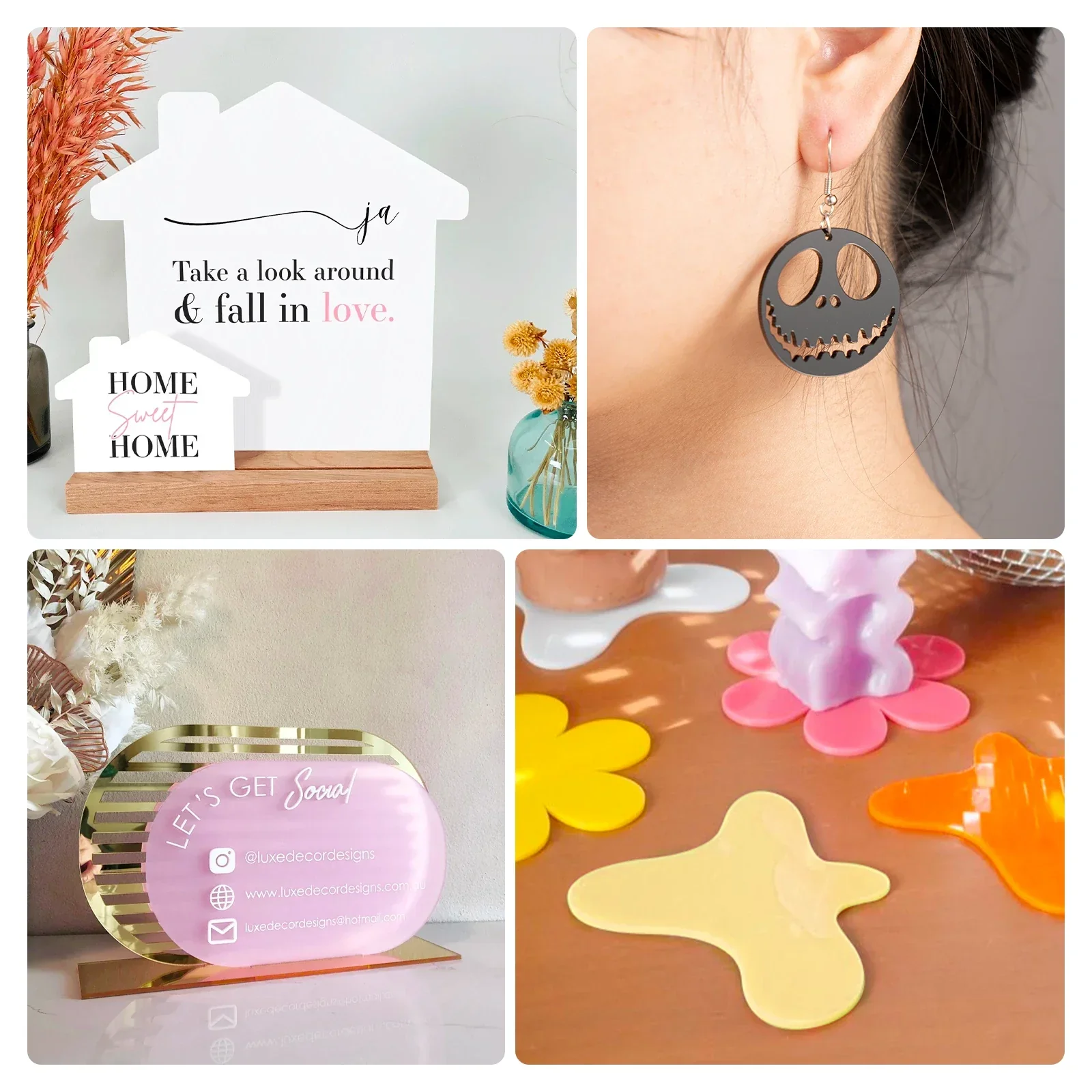 3mm Frosted Pink Acrylic Sheet (3pcs) - Image 2