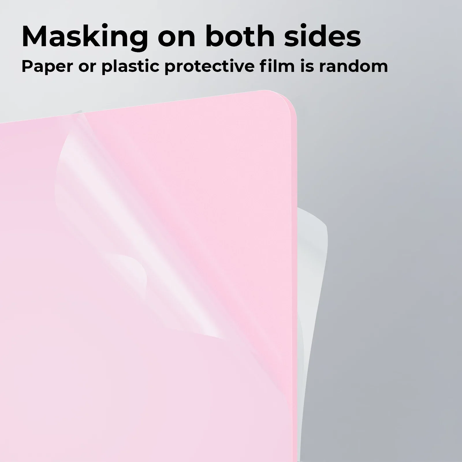 3mm Frosted Pink Acrylic Sheet (3pcs) - Image 5