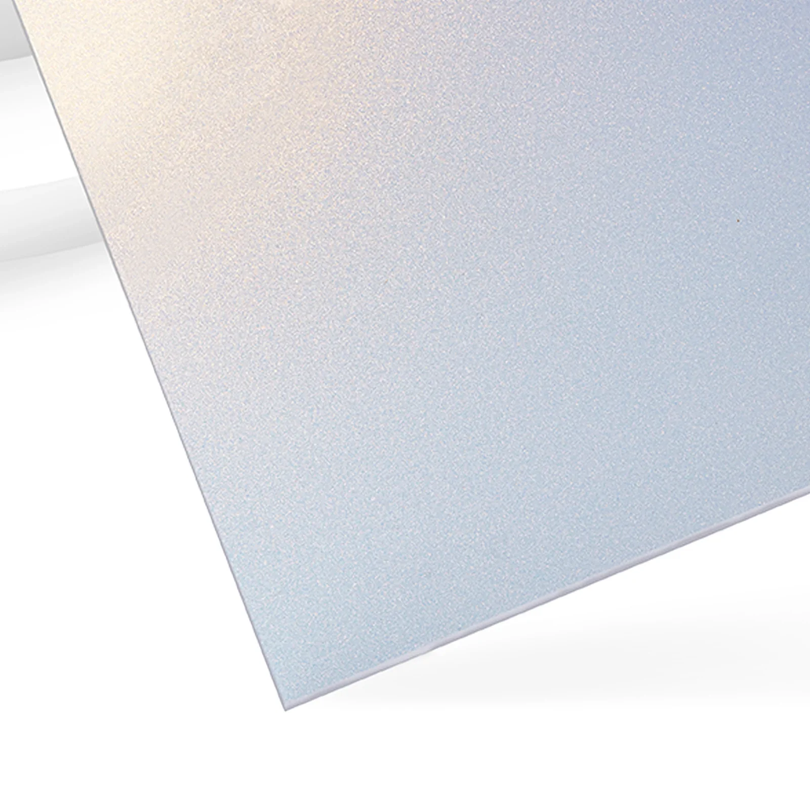 3mm Pearlescent Glitter White Acrylic Sheet (3pcs)