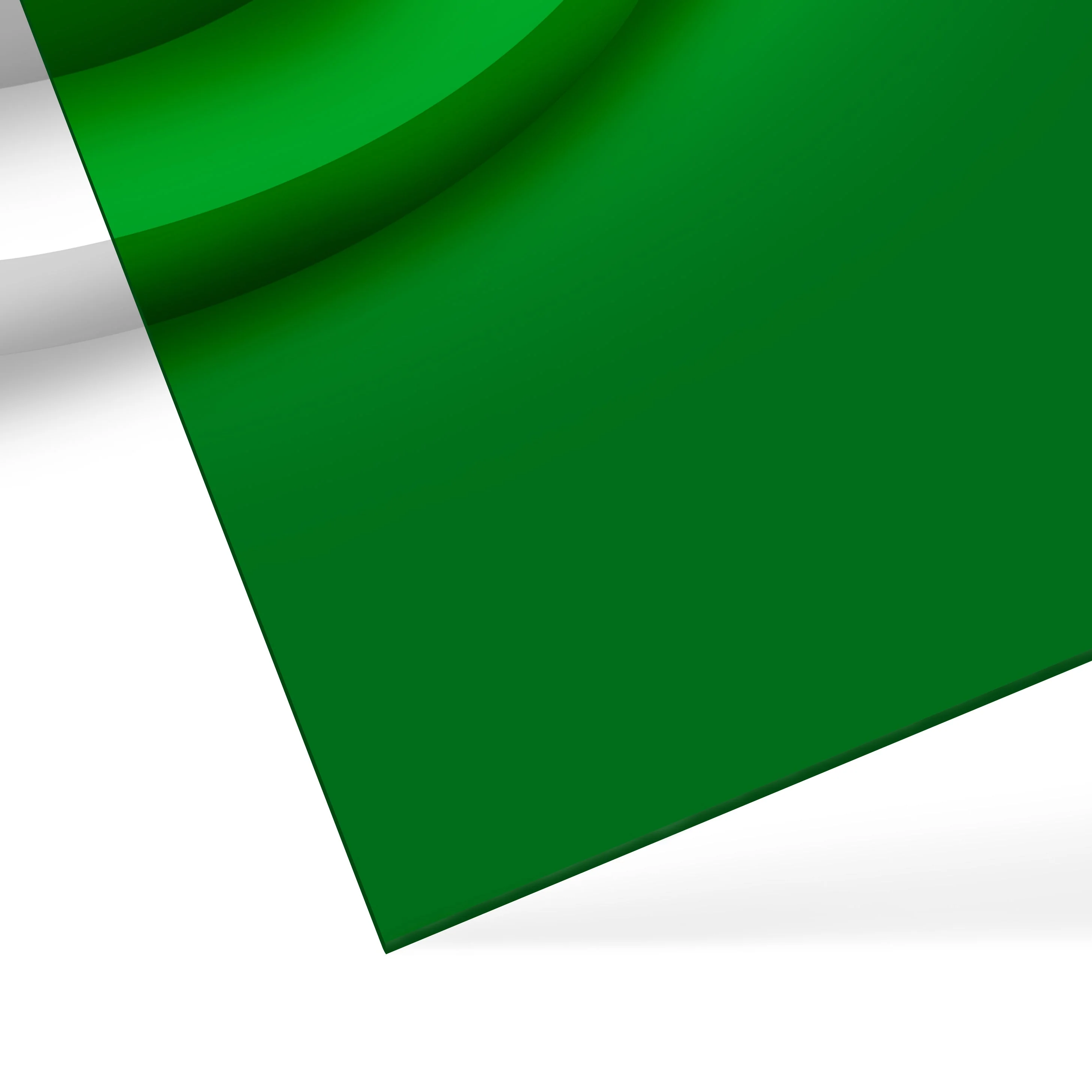 3mm Green Translucent Glossy Acrylic Sheet (3pcs)