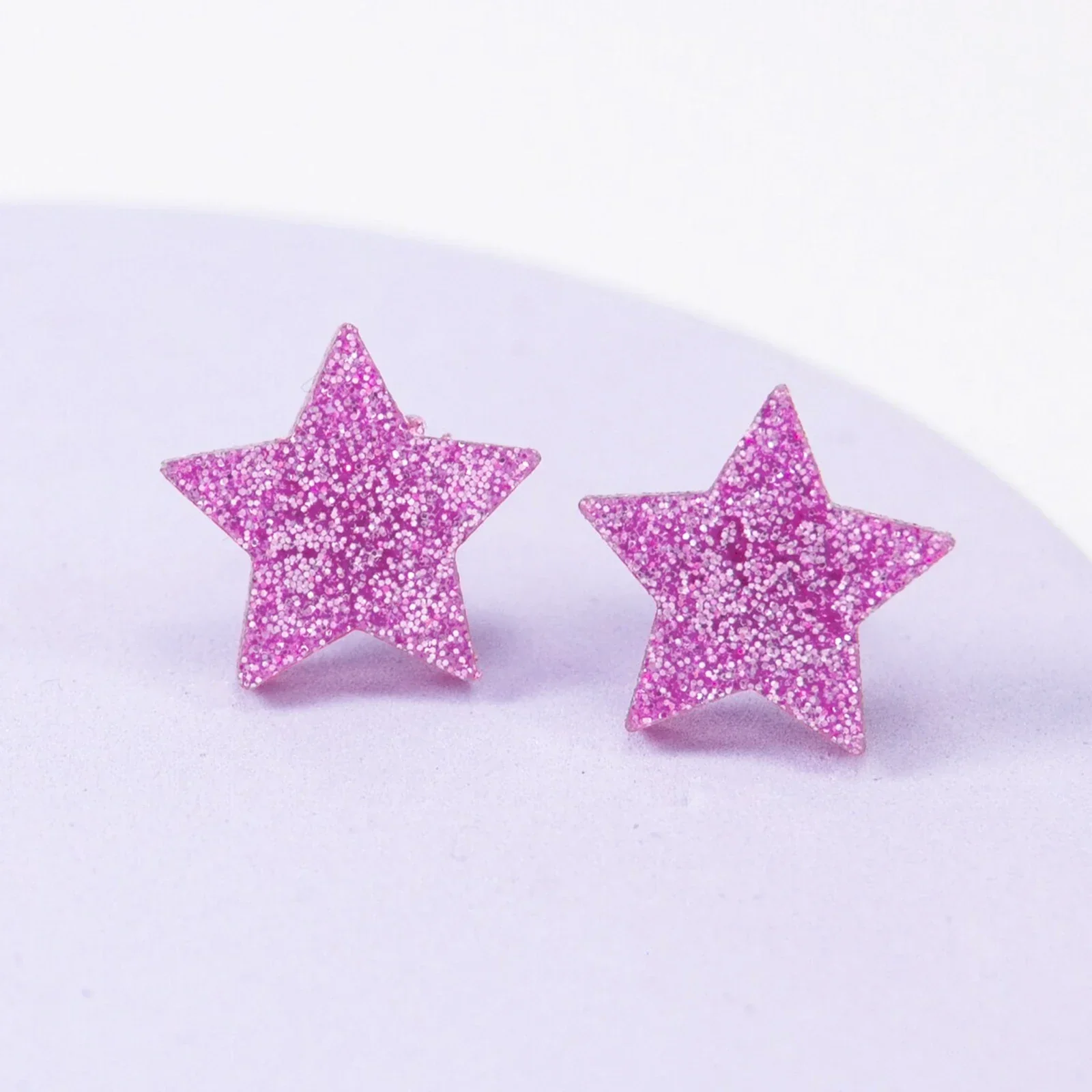 3mm Pink Glitter Opaque Glossy Acrylic Sheet (3pcs) - Image 2
