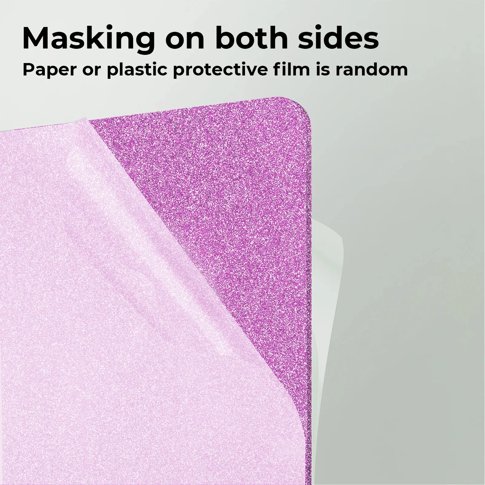 3mm Pink Glitter Opaque Glossy Acrylic Sheet (3pcs) - Image 5