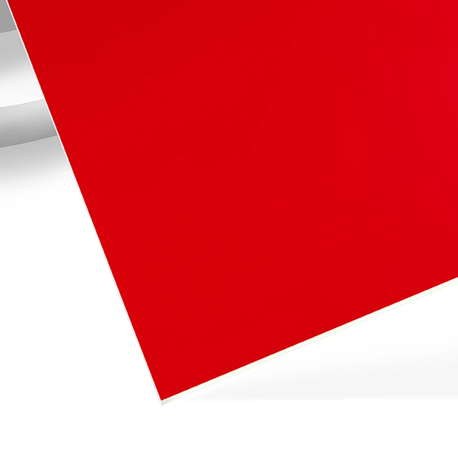 3mm Red to White Two-Tone Acrylic Sheet (3pcs)