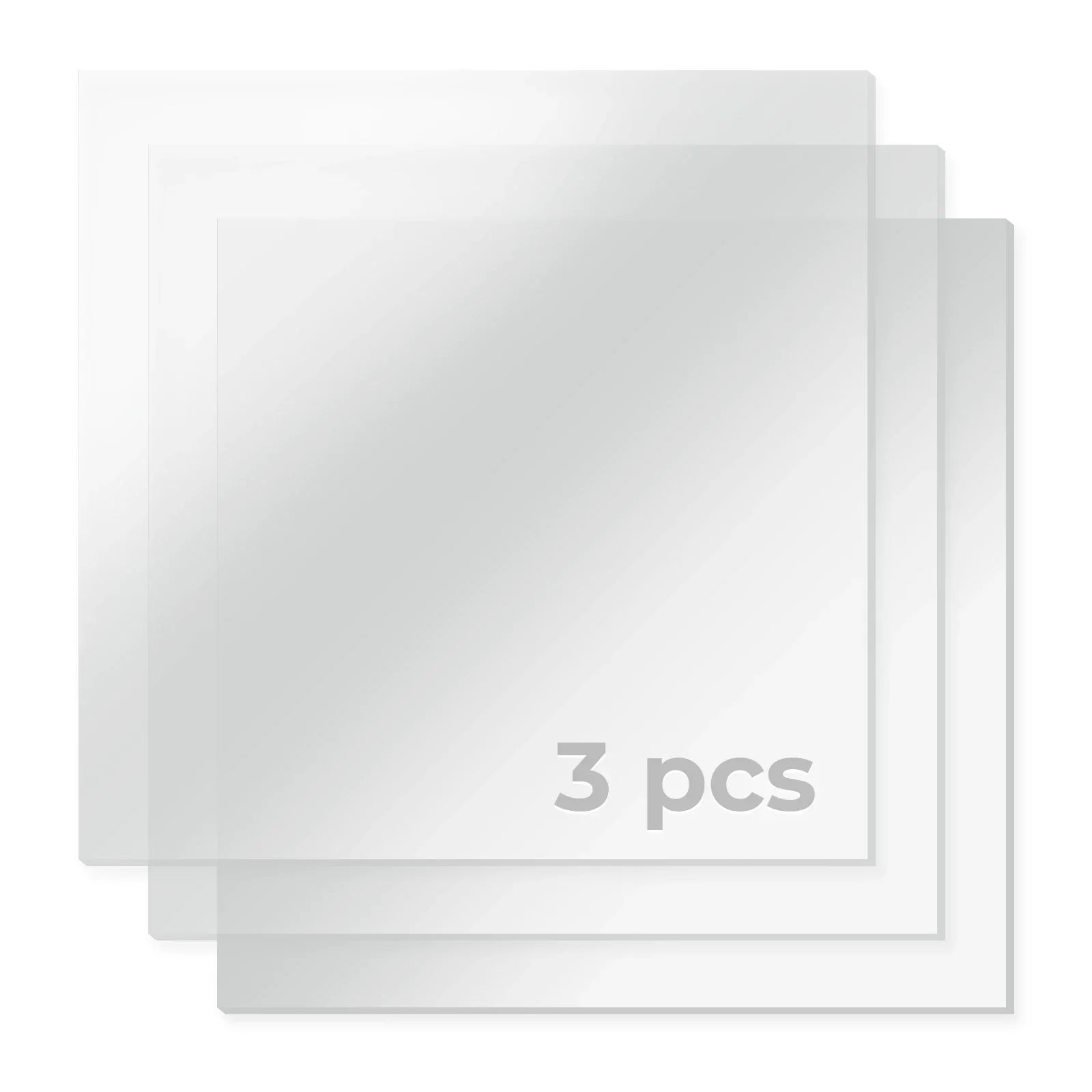 2,6 mm See-through Mirror Acrylic Sheet (3pcs) - Image 5