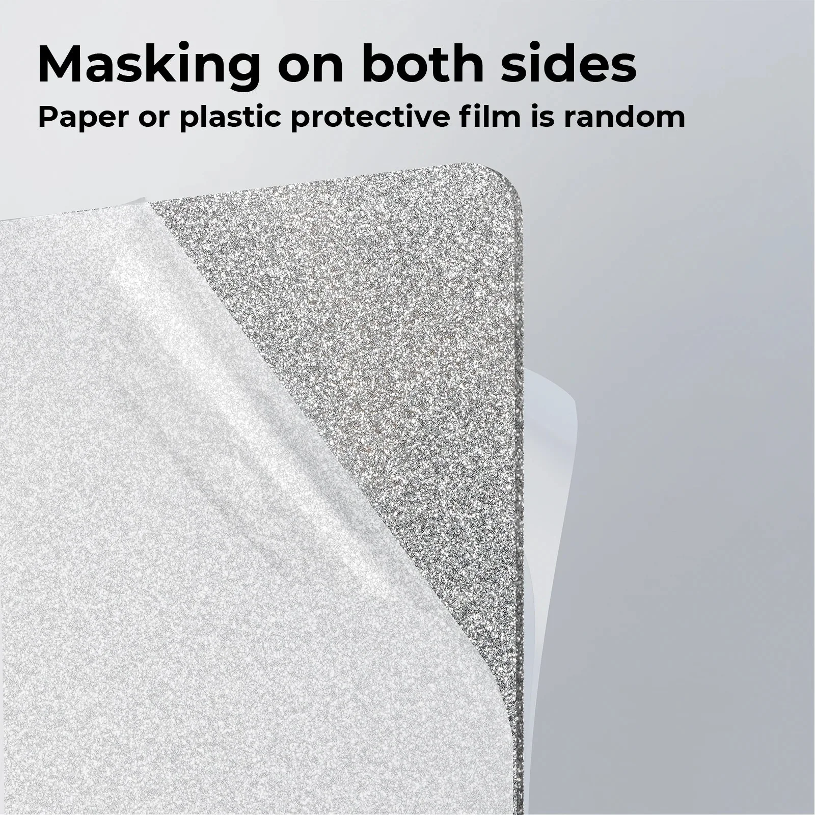 3mm Silver Glitter Opaque Glossy Acrylic Sheet (3pcs) - Image 4