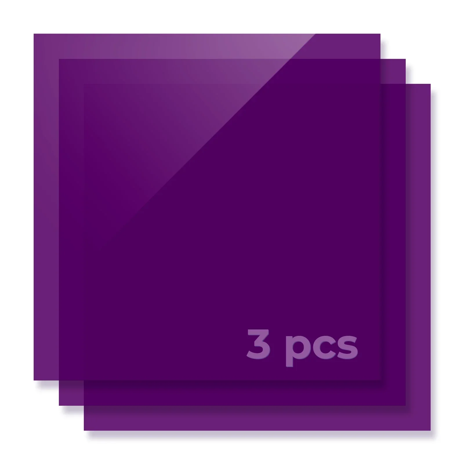 3 mm Translucent Glossy Acrylic Sheet (3 pcs) - Image 38