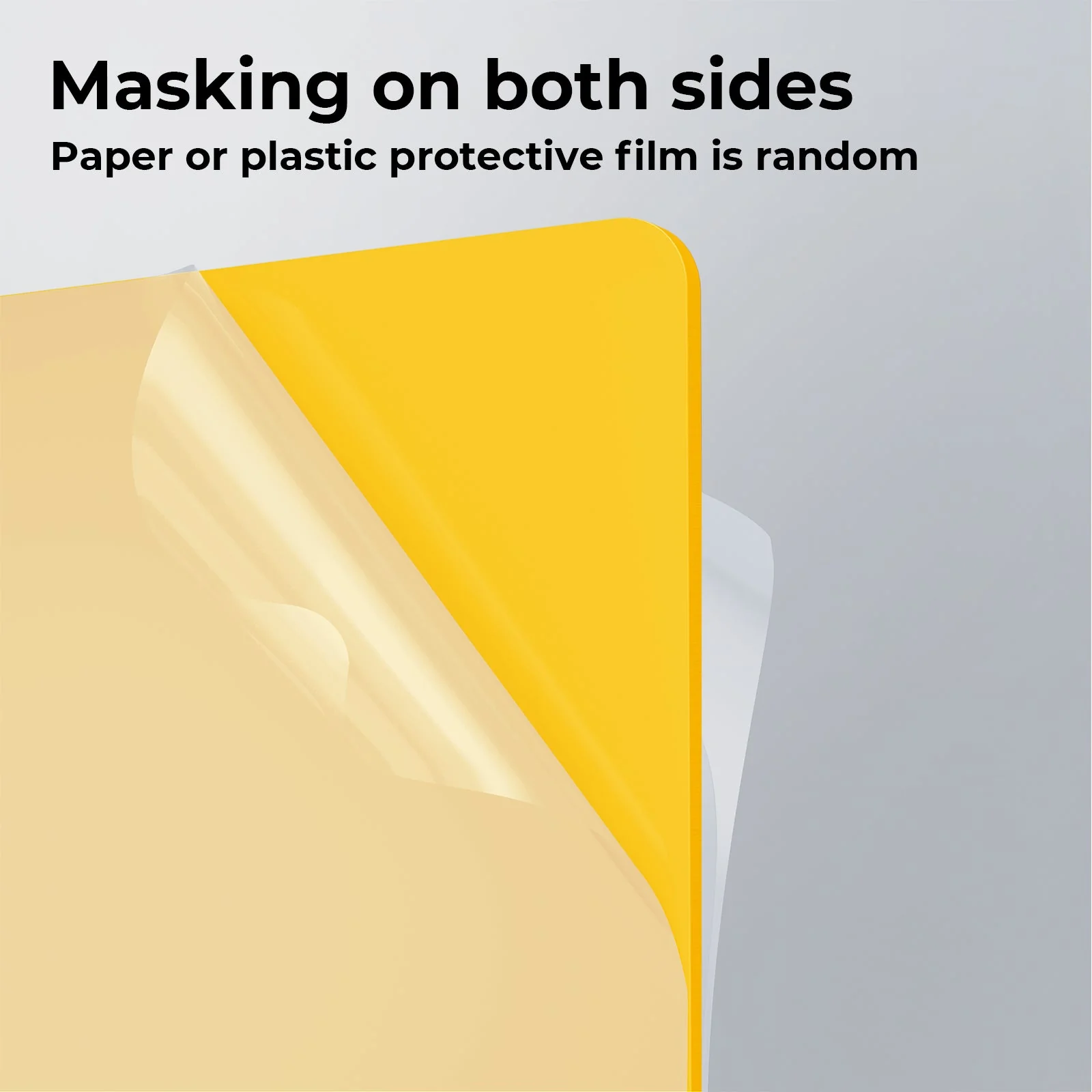 3mm Yellow Translucent Glossy Acrylic Sheet (3pcs) - Image 6