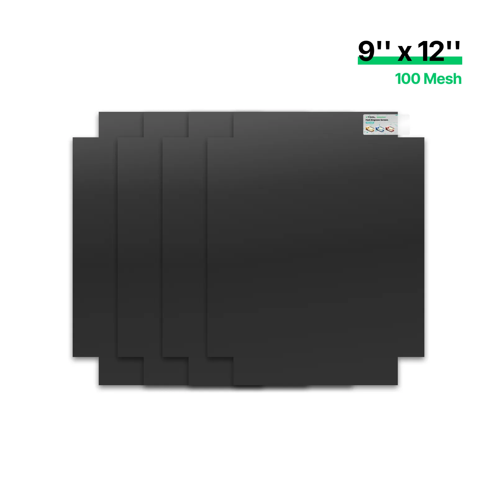 100 Mesh Polyester Fast-Engrave Screen (4pcs) 22,9 cm × 30,5 cm