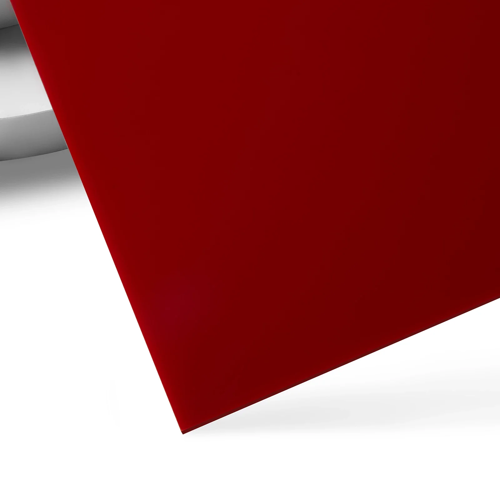 3 mm Dark Red Opaque Glossy Acrylic Sheet for Diode Laser Cutting (3pcs)