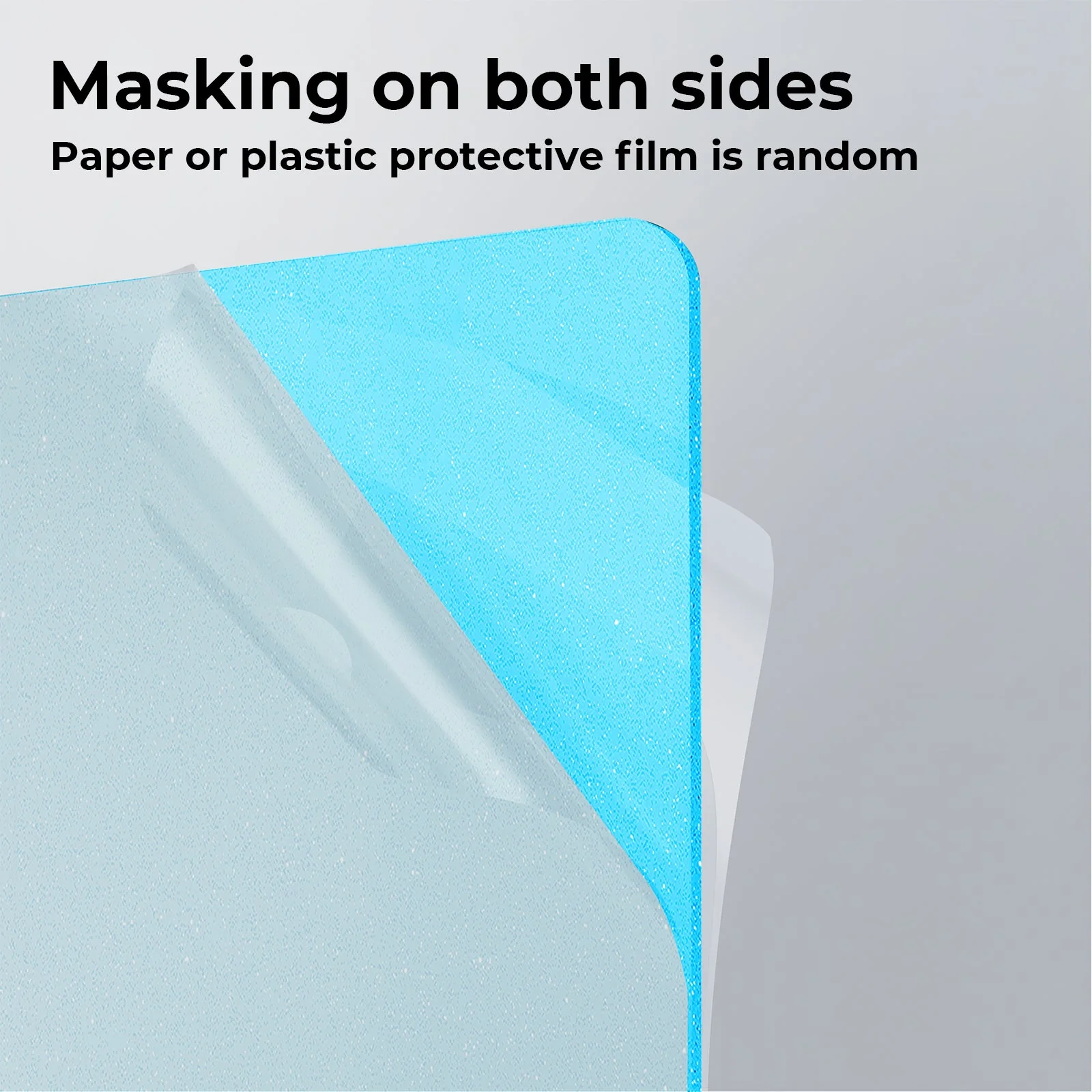 3mm Blue Glitter Translucent Glossy Acrylic Sheet (3pcs) - Image 5