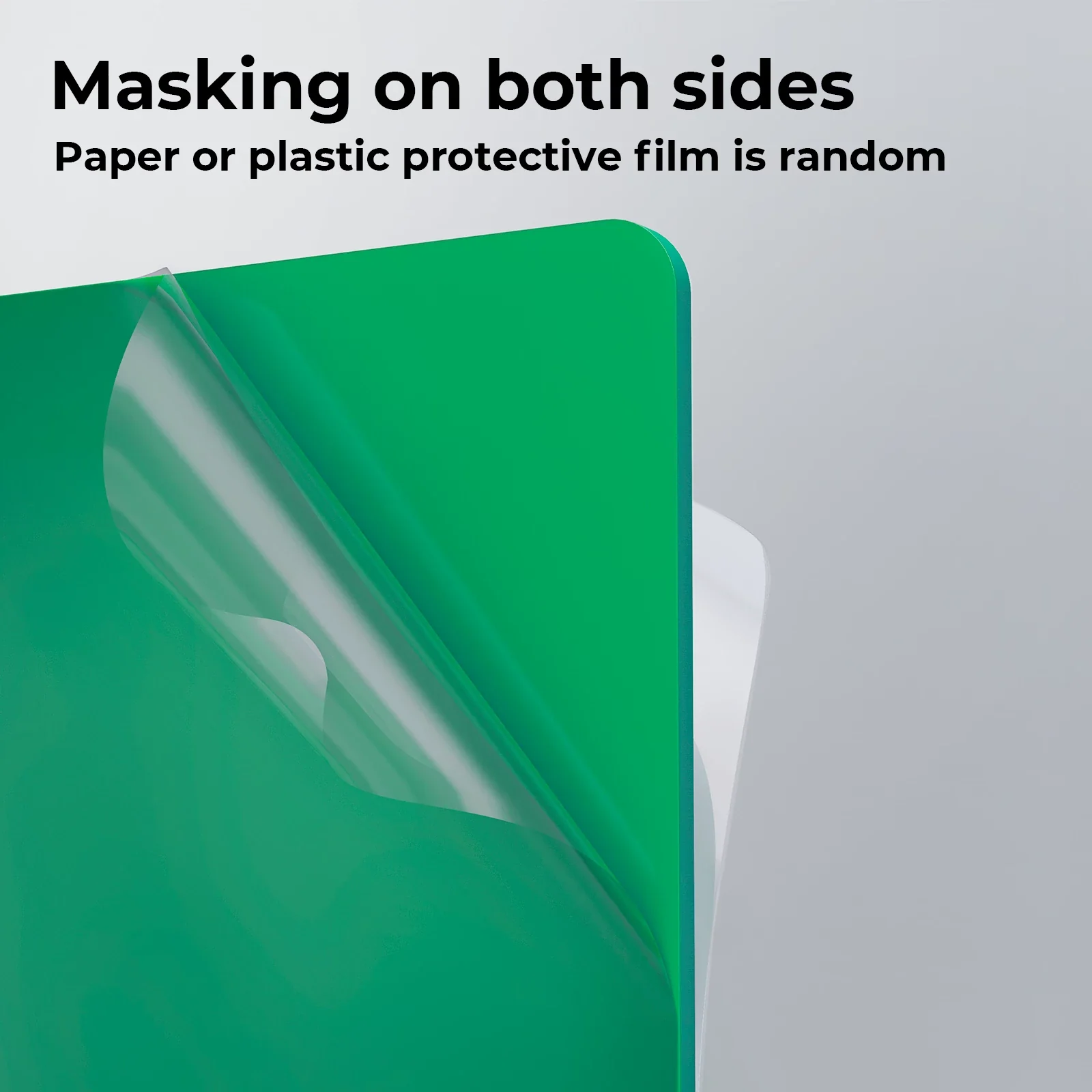3 mm Green Opaque Glossy Acrylic Sheet for Diode Laser Cutting (3pcs) - Image 4