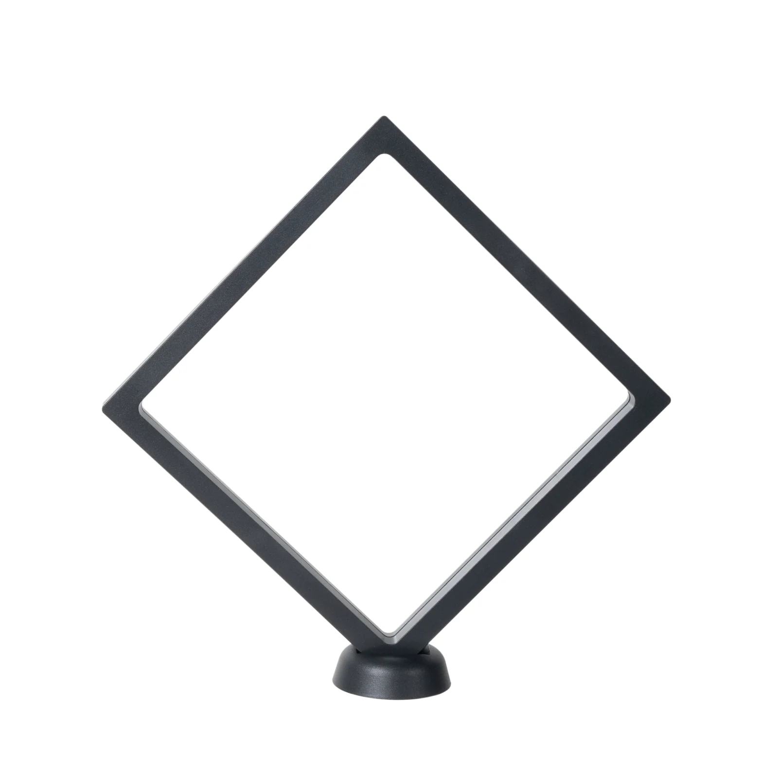 Black Floating Frame with Stand (2pcs) 17,8 × 17,8 cm