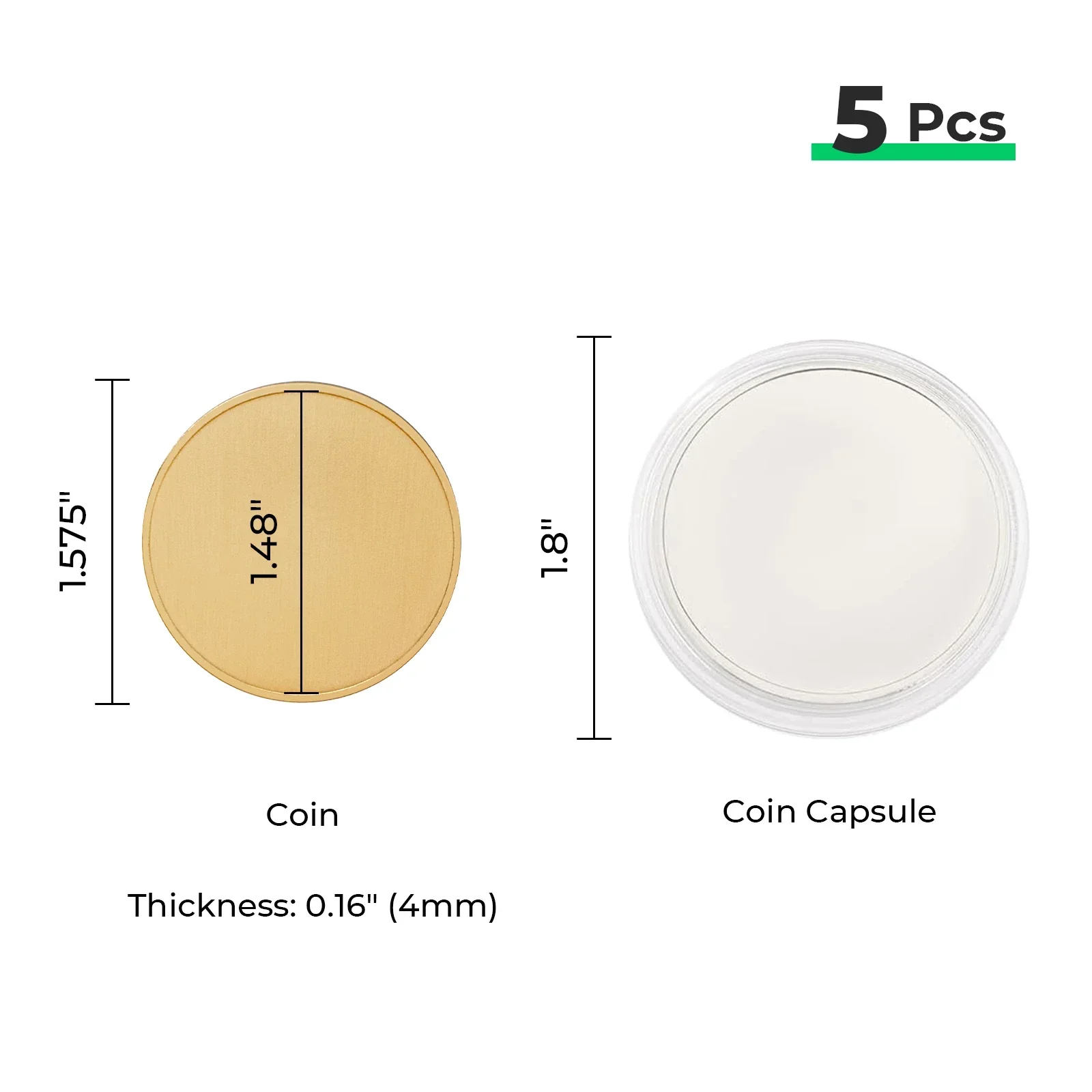 Blank Commemorative Coins Bulk Set - Image 5