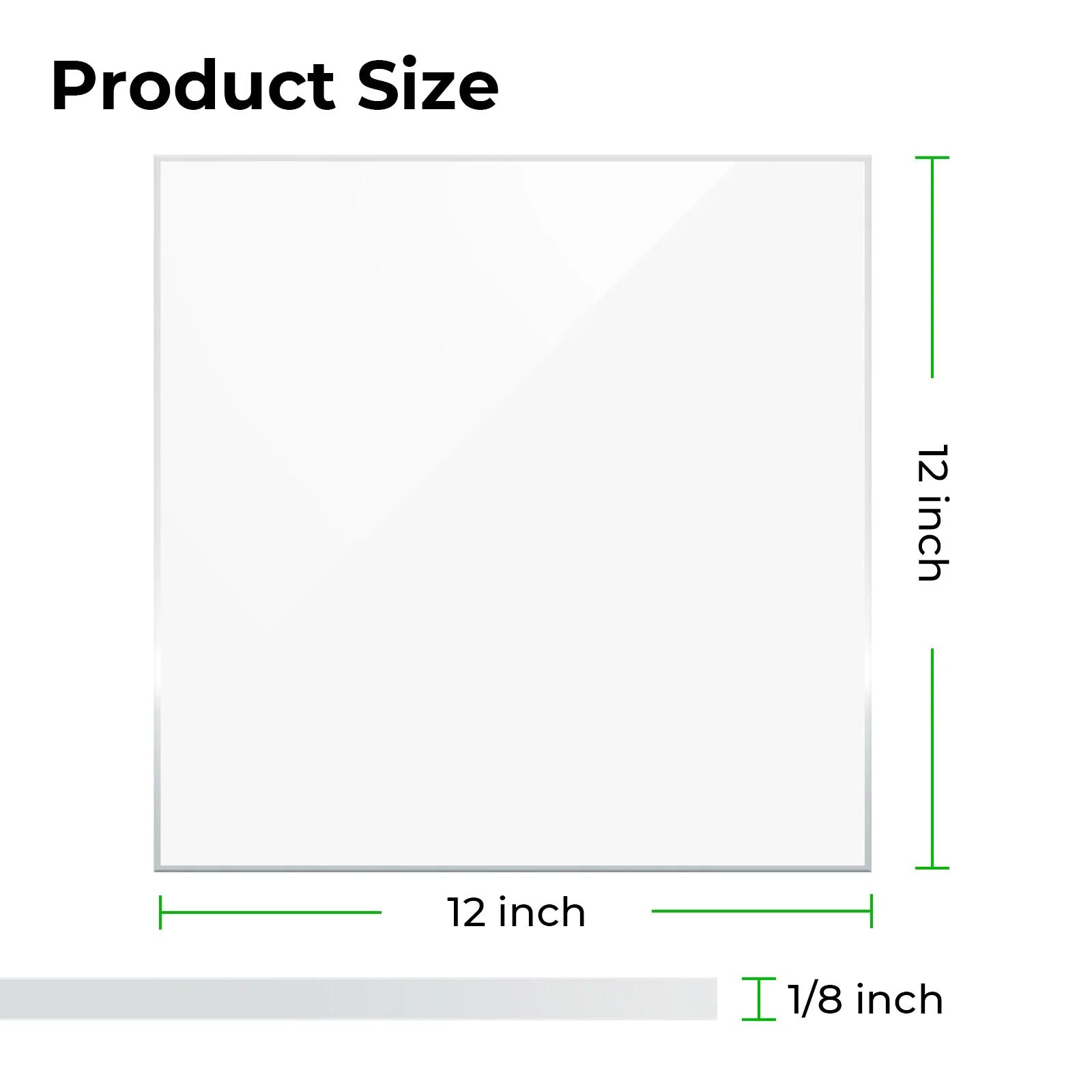 Clear Glossy Acrylic Sheet - Image 5