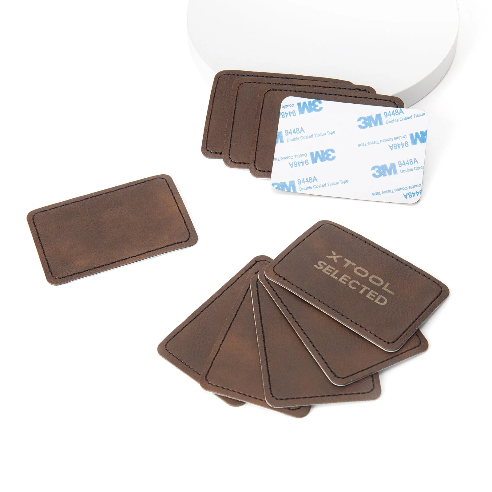 Laserable Leatherette Rectangular Patch (10pcs) - Image 12