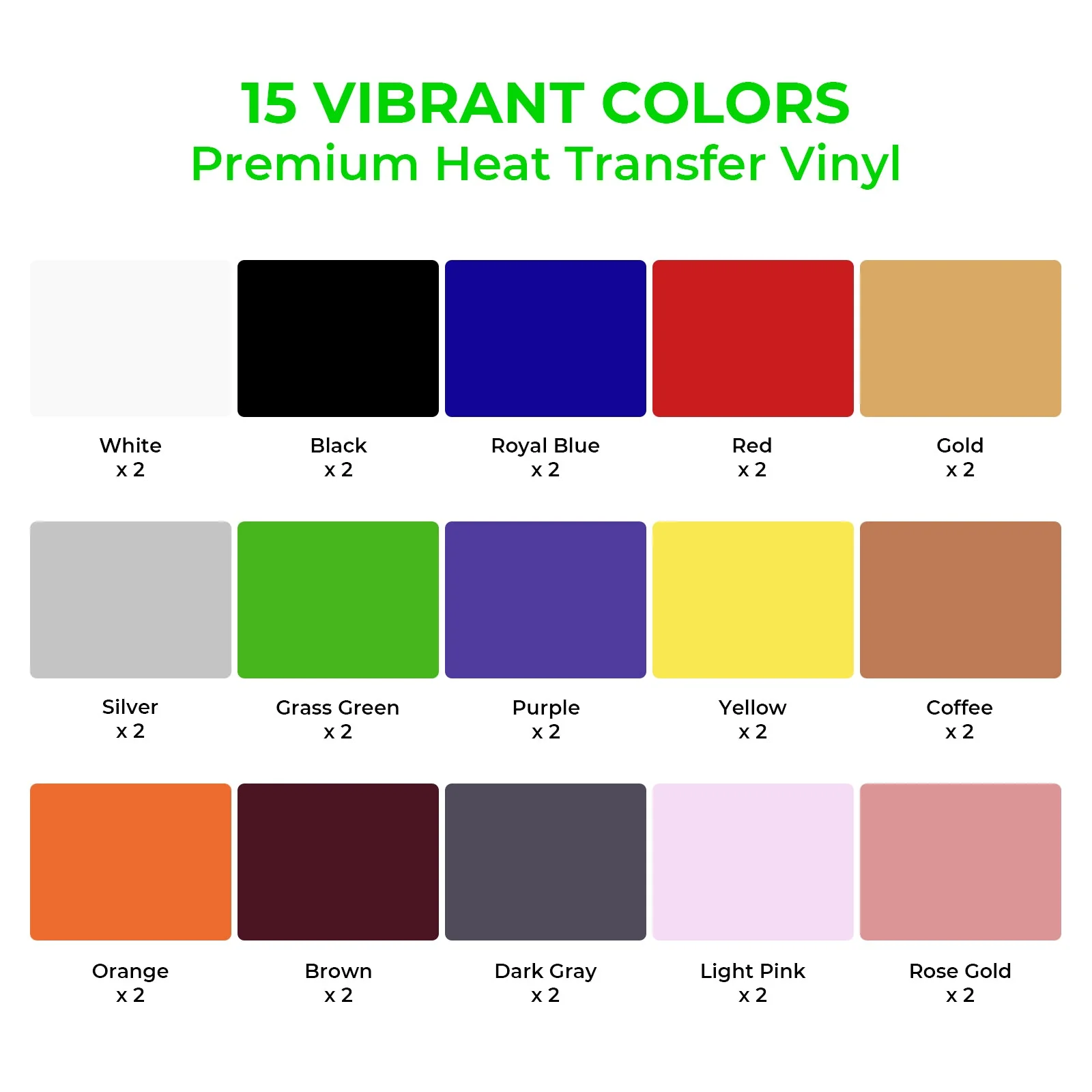 Laser-Safe PU Heat Transfer Vinyl (30pcs) - Image 3