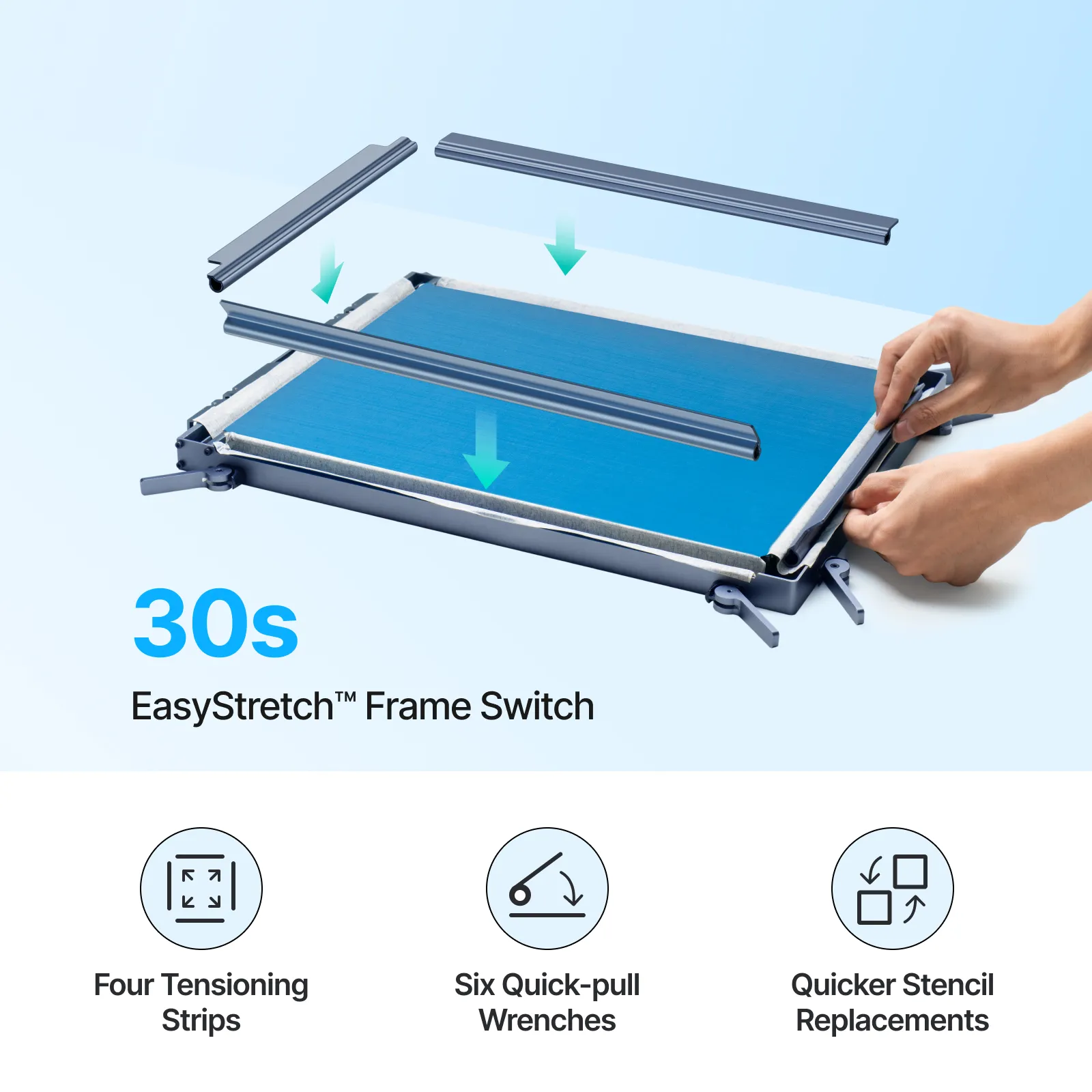 Screen Printing Frame 228mm x 304mm (1pcs) - Image 5