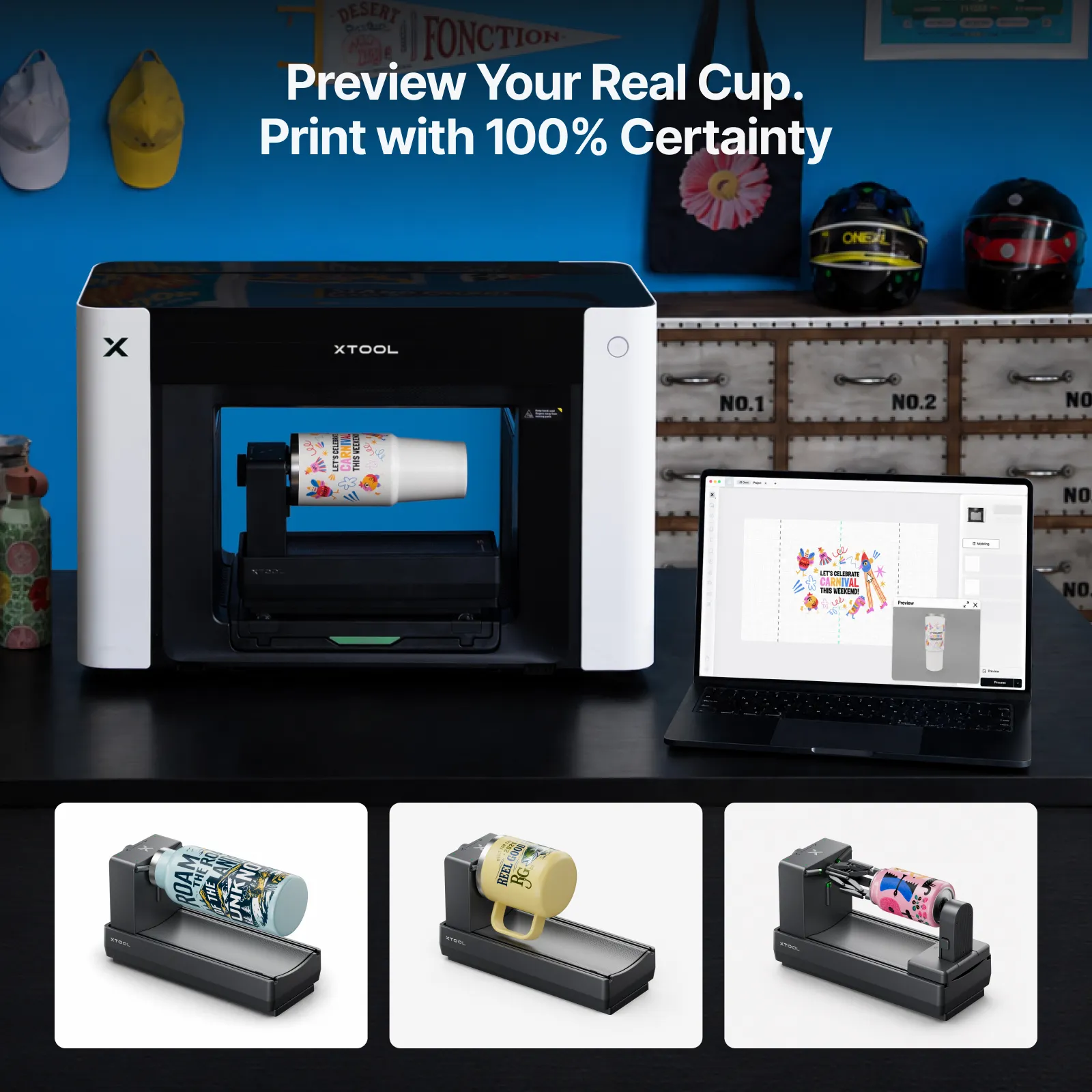 xTool O1 Omni Printer - The World’s First 4-in-1 Omni Printer - Image 10