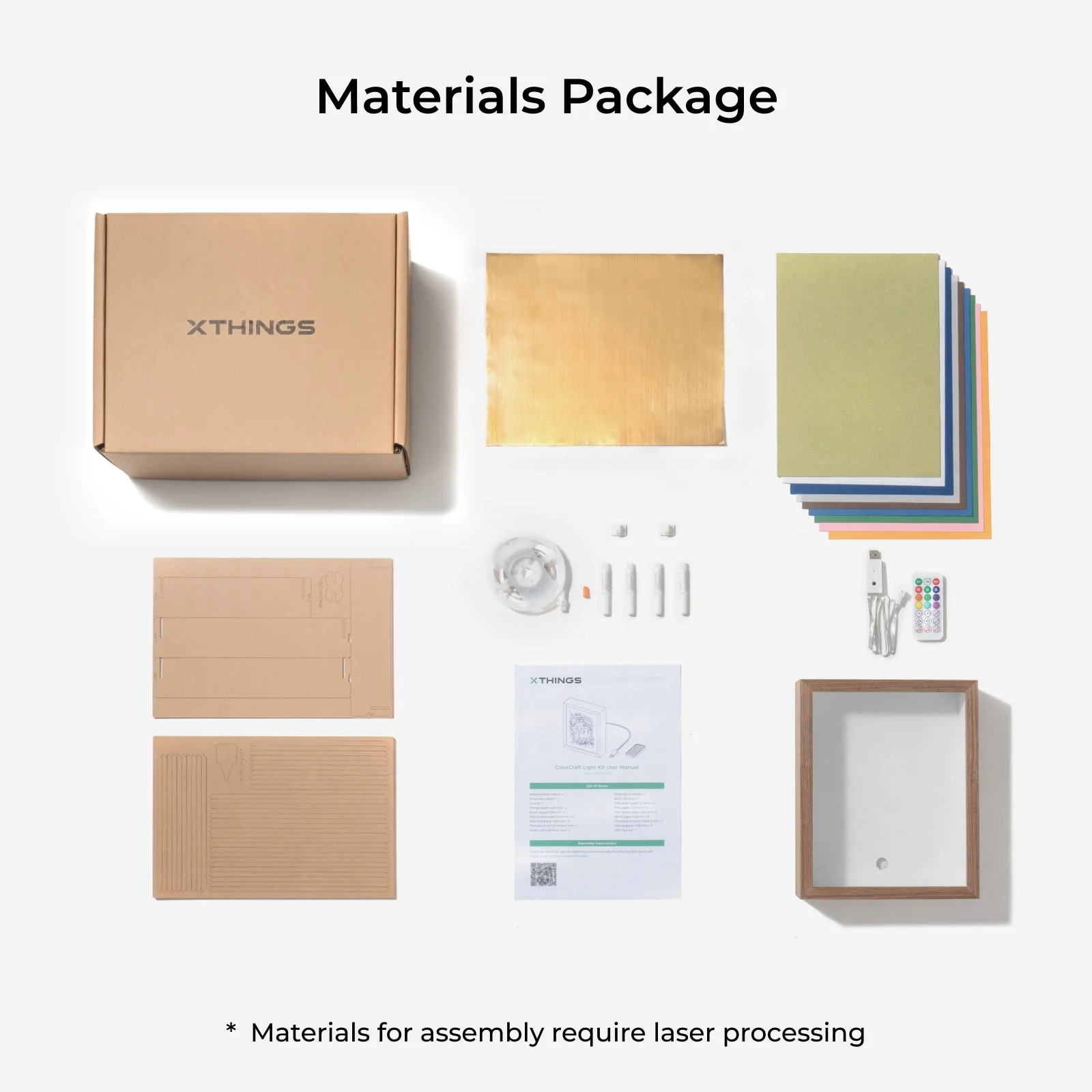 xTool ColorCraft Light Kit (materials package) - Image 3