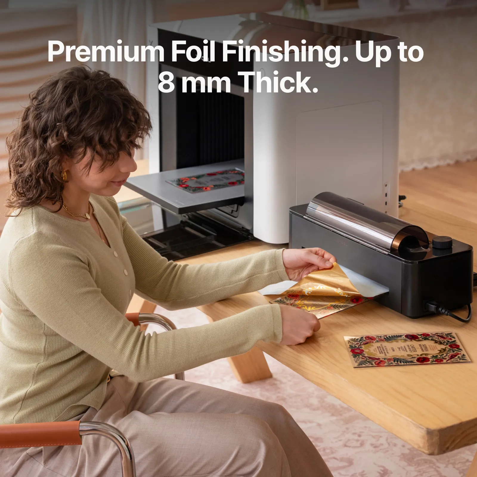 xTool LM1 Laminator and RF1 Roll Feeder for O1 Omni Printer - Image 5