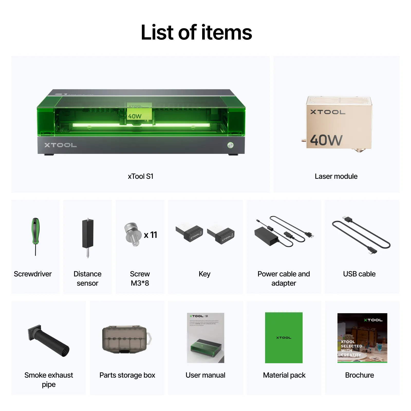 xTool S1 Enclosed Diode Laser Cutter for Education - Image 2