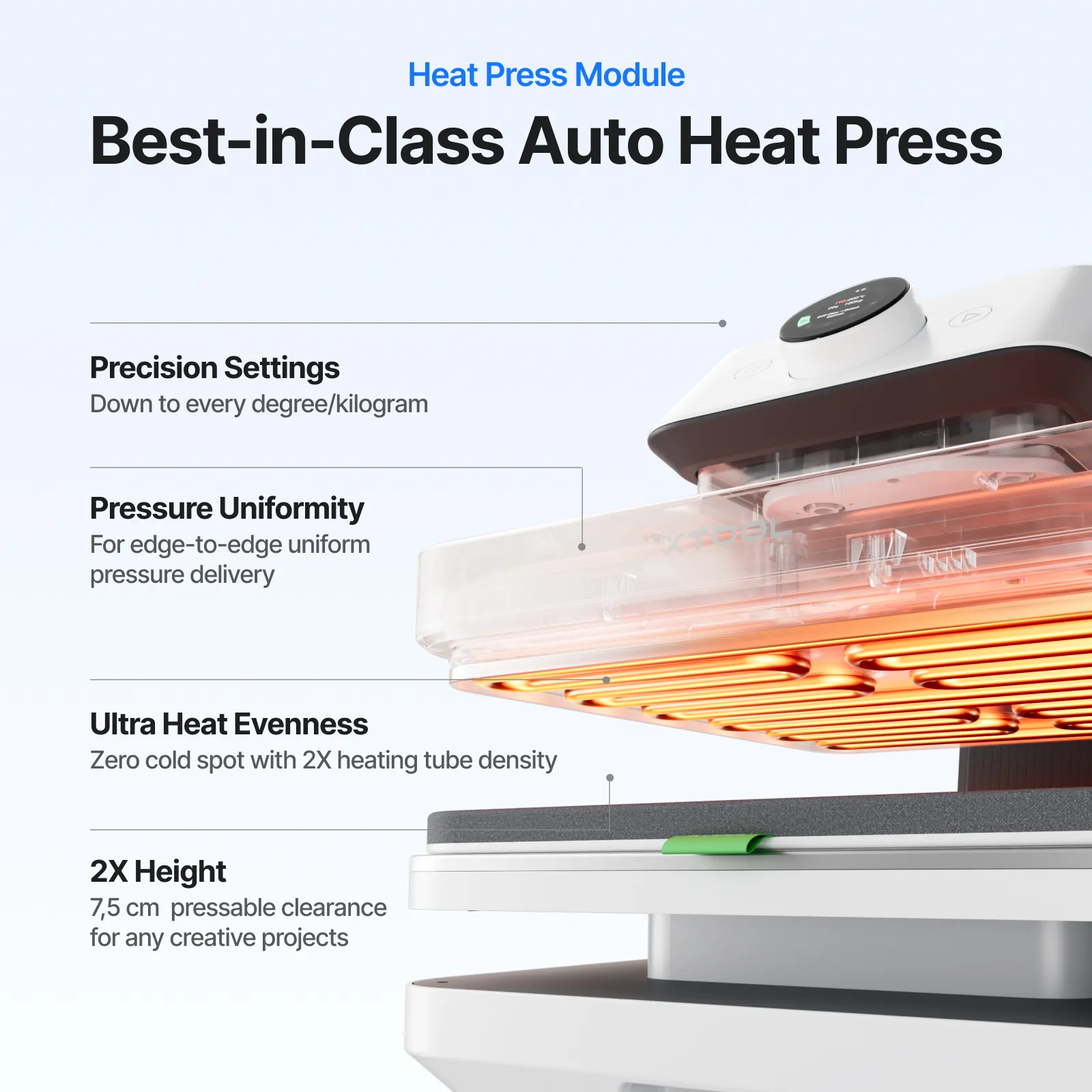 xTool WonderPress 3D Auto Heat Press - Image 6